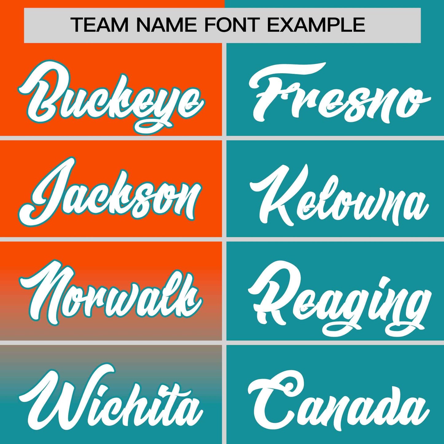 Custom Aqua Orange Personalized Half Gradient Design Authentic Baseball Jersey