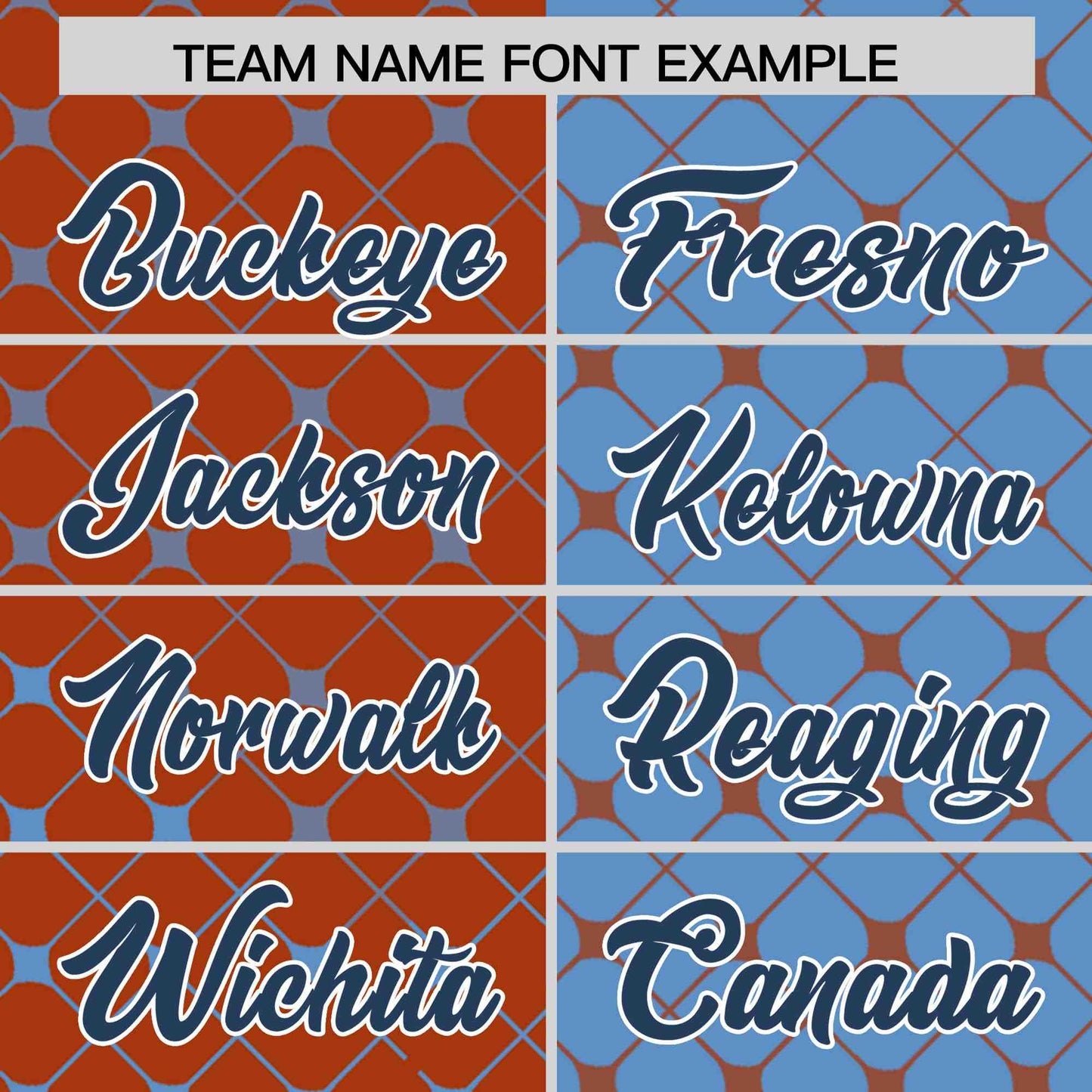Custom Texas Orange Light Blue Split Fashion Plaid Design Authentic Baseball Jersey