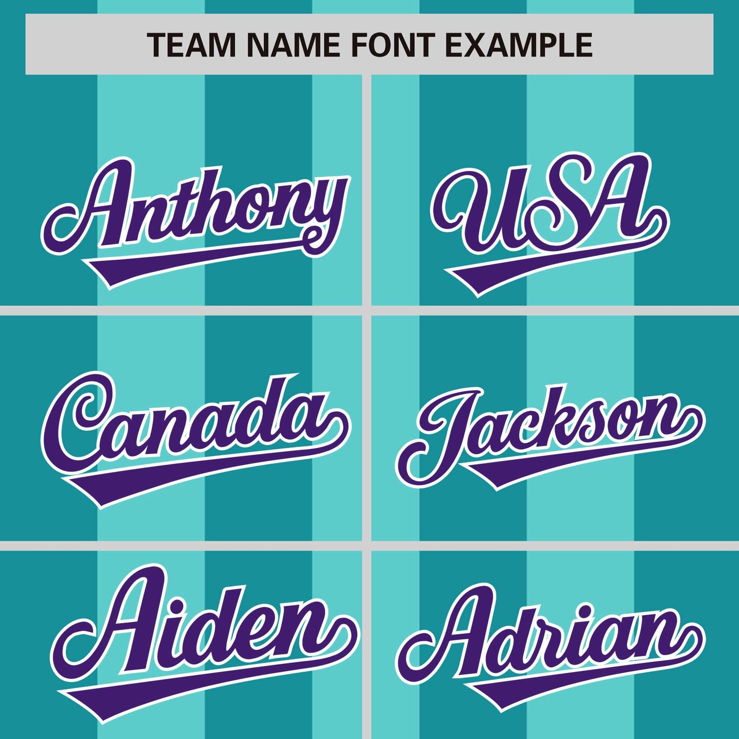 Custom Bright Green Aqua Thick Stripe Fashion Authentic Baseball jersey