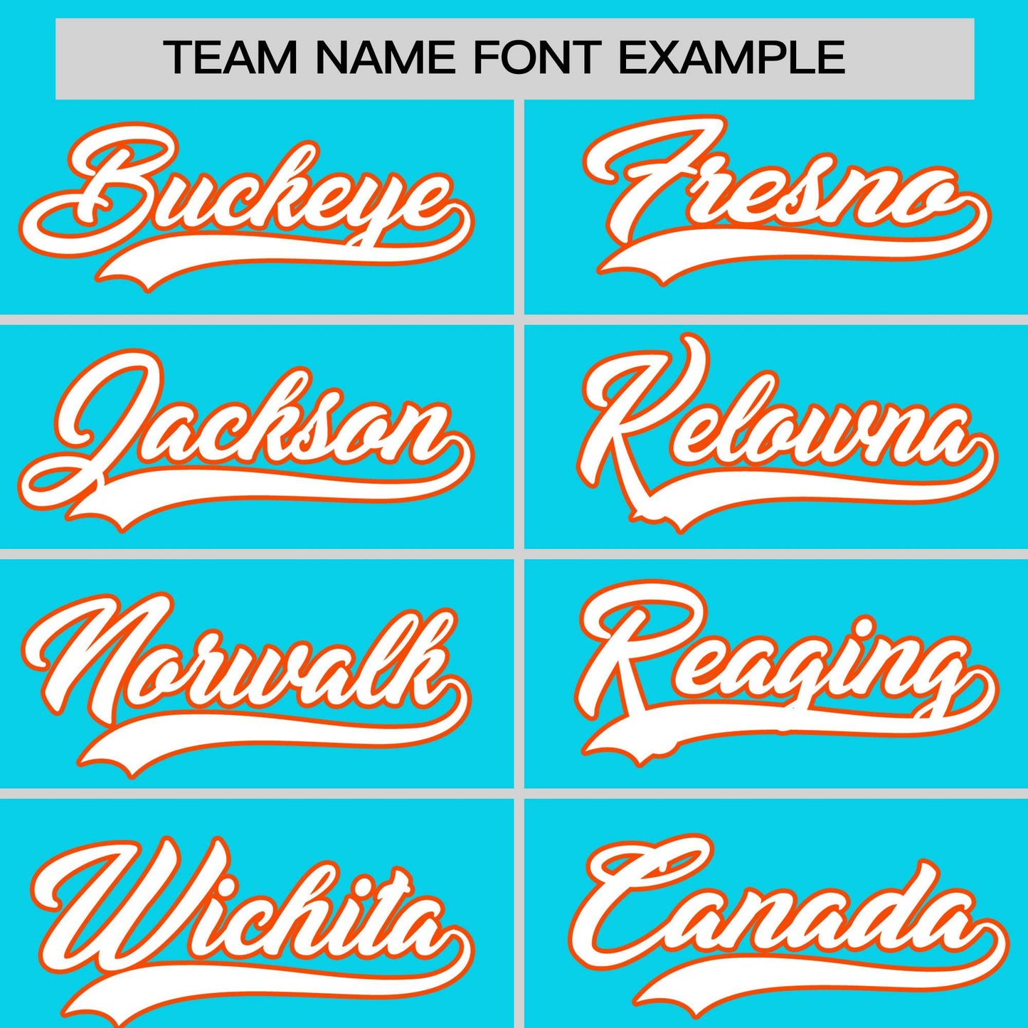 Custom Sky Blue Orange Pinstripe Personalized Raglan Sleeves Authentic Baseball Jersey