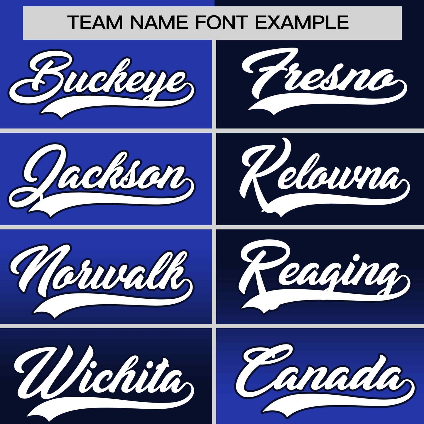 Custom Navy Royal Personalized Symmetrical Gradient Design Authentic Baseball Jersey
