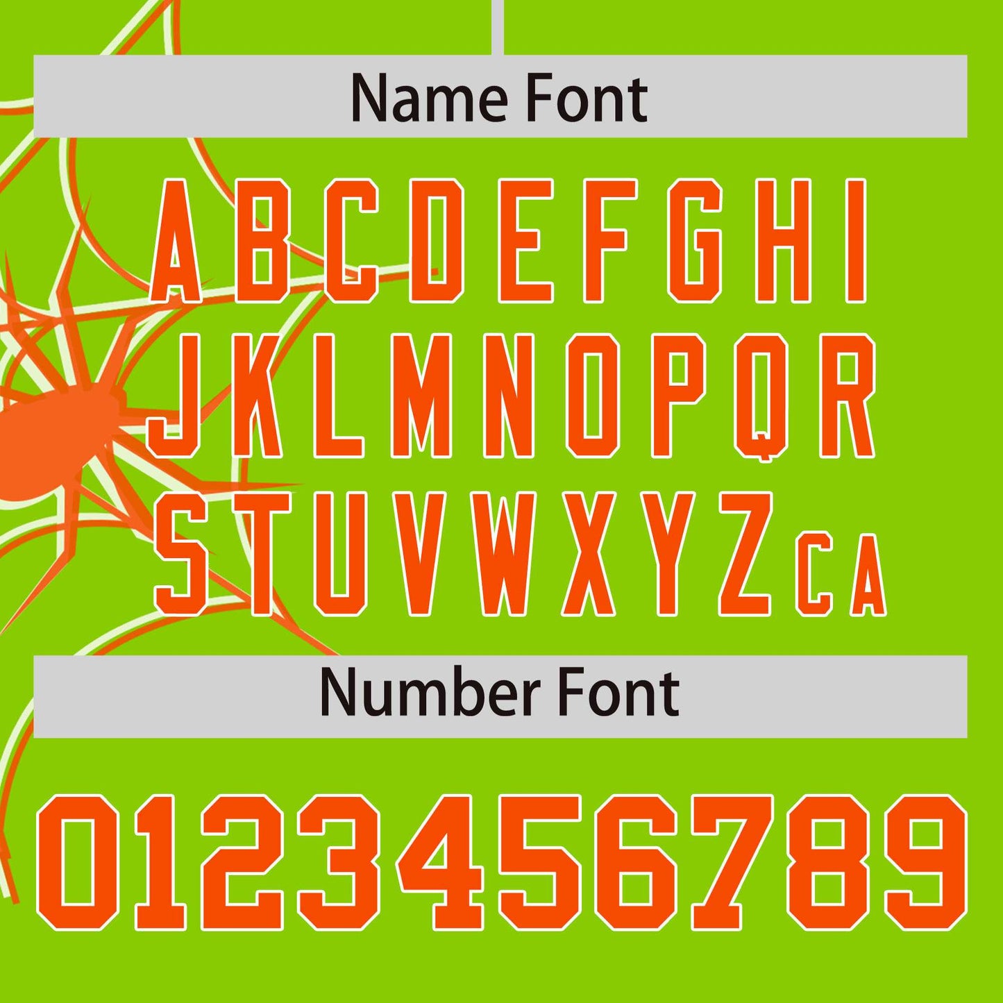 Custom Neon Green-Orange Spider Web Pattern Raglan Sleeves Authentic Baseball Jersey