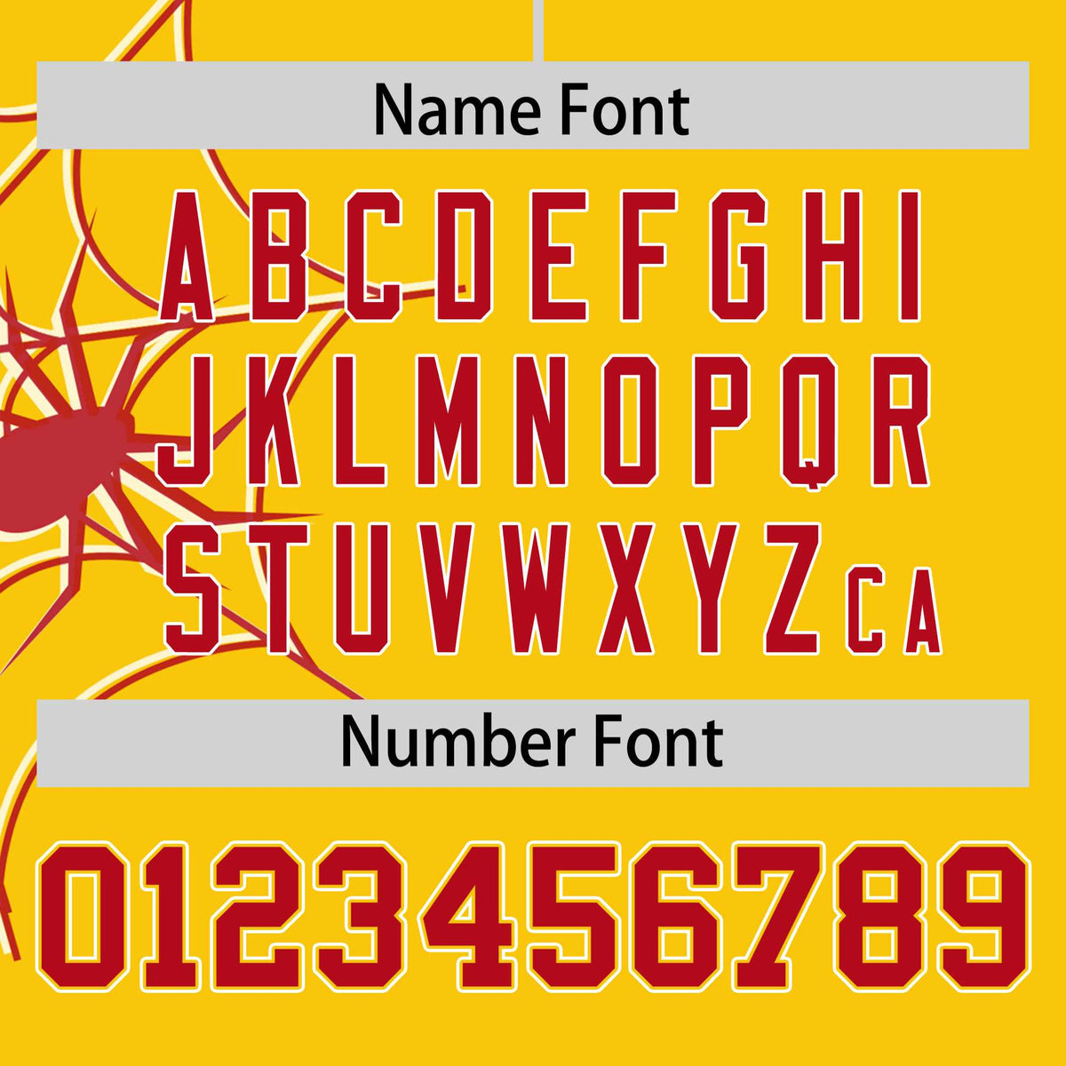 Custom Gold-Red Spider Web Pattern Raglan Sleeves Authentic Baseball Jersey