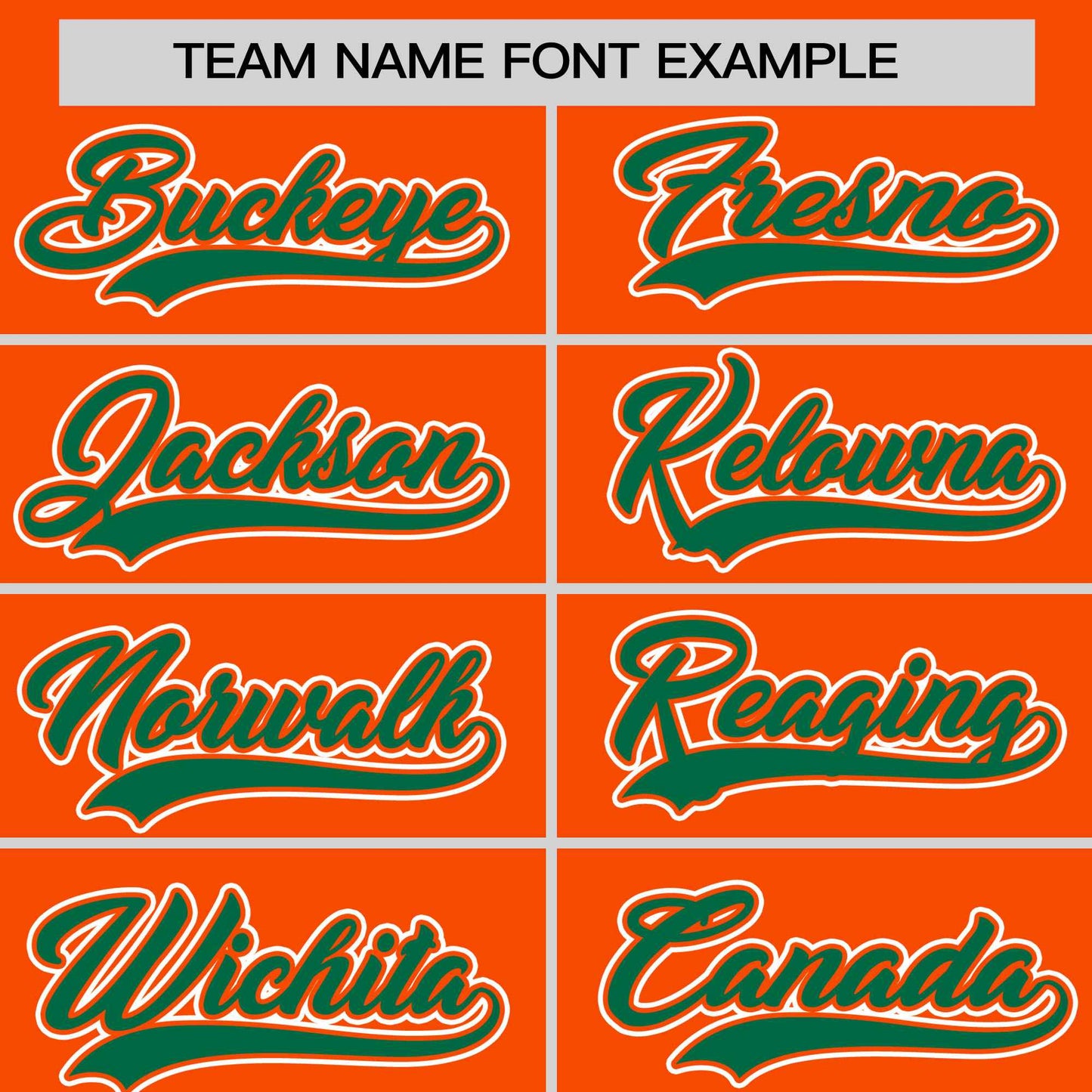 Custom Orange Kelly Green Personalized Half Stripe Design Authentic Baseball Jersey