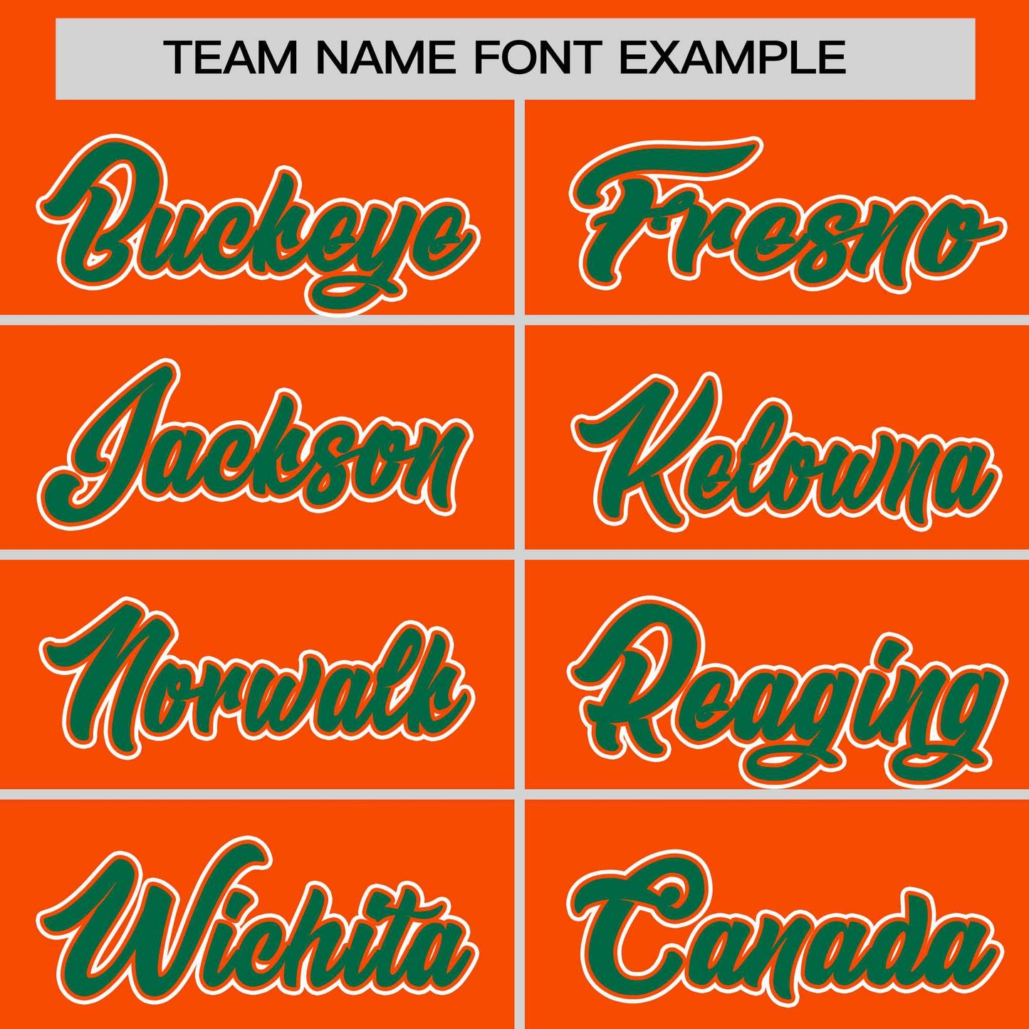 Custom Orange Kelly Green Personalized Half Stripe Design Authentic Baseball Jersey