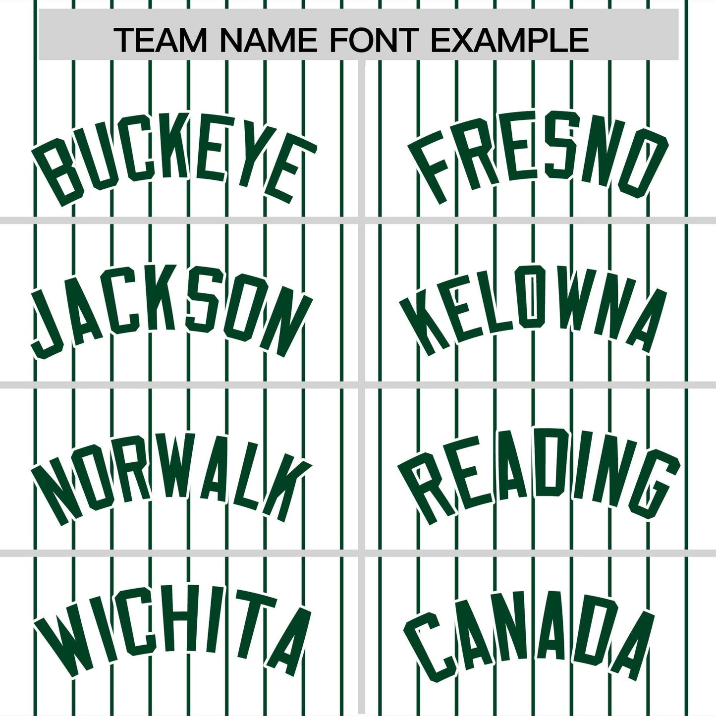 Custom White Green Pinstripe Personalized Two-Tone Authentic Baseball Jersey
