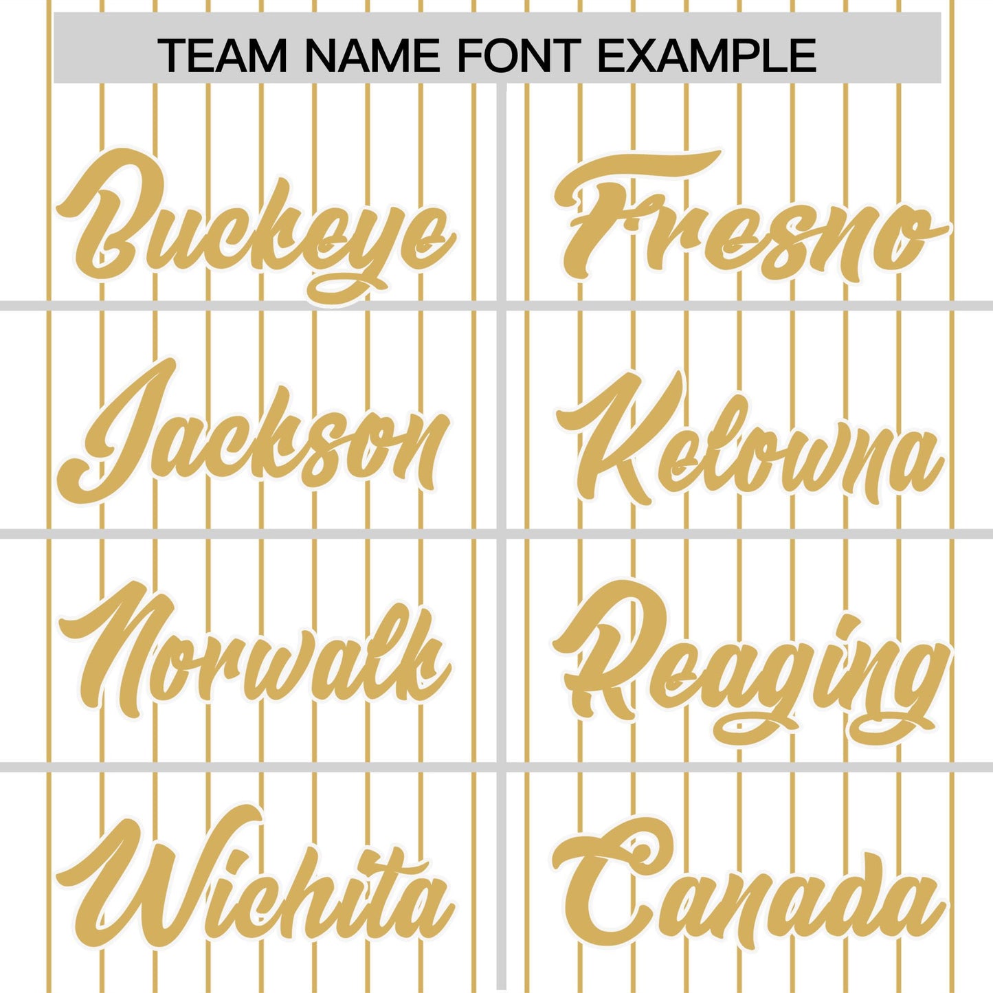 Custom White Old Gold Pinstripe Personalized Two-Tone Authentic Baseball Jersey