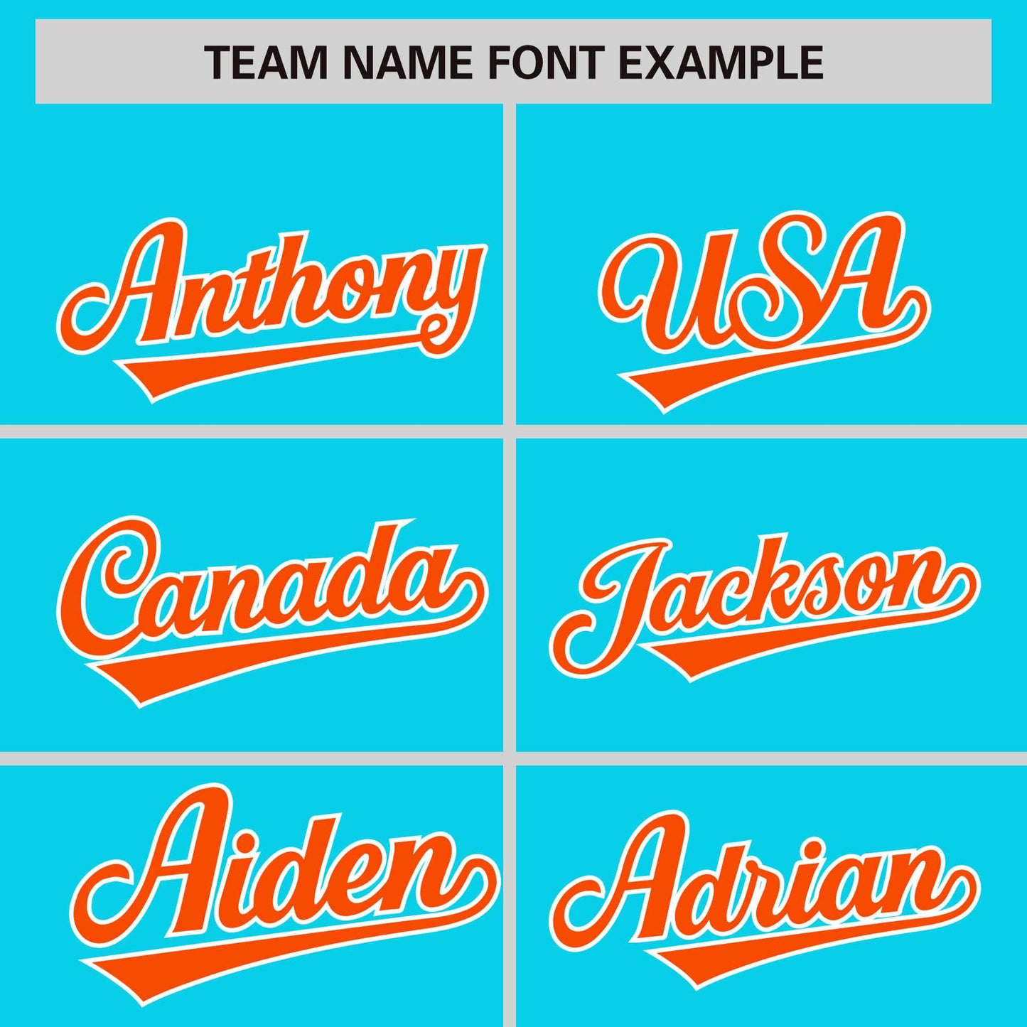 Custom Aqua Orange Personalized Phonetic Rhythm Authentic Baseball Jersey