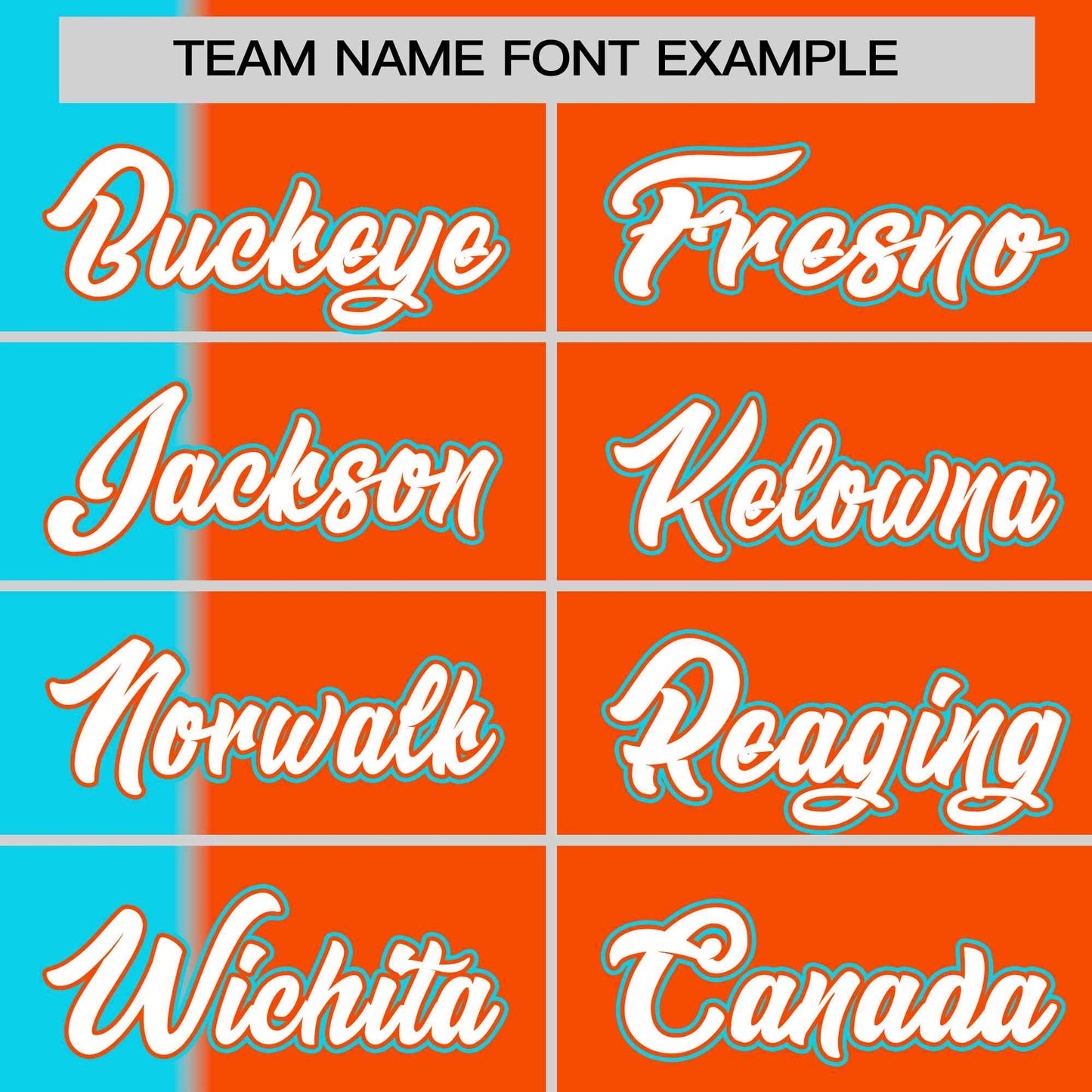 Custom Sky Blue Orange Gradient Stripe Fashion Authentic Two-Button Baseball Jersey