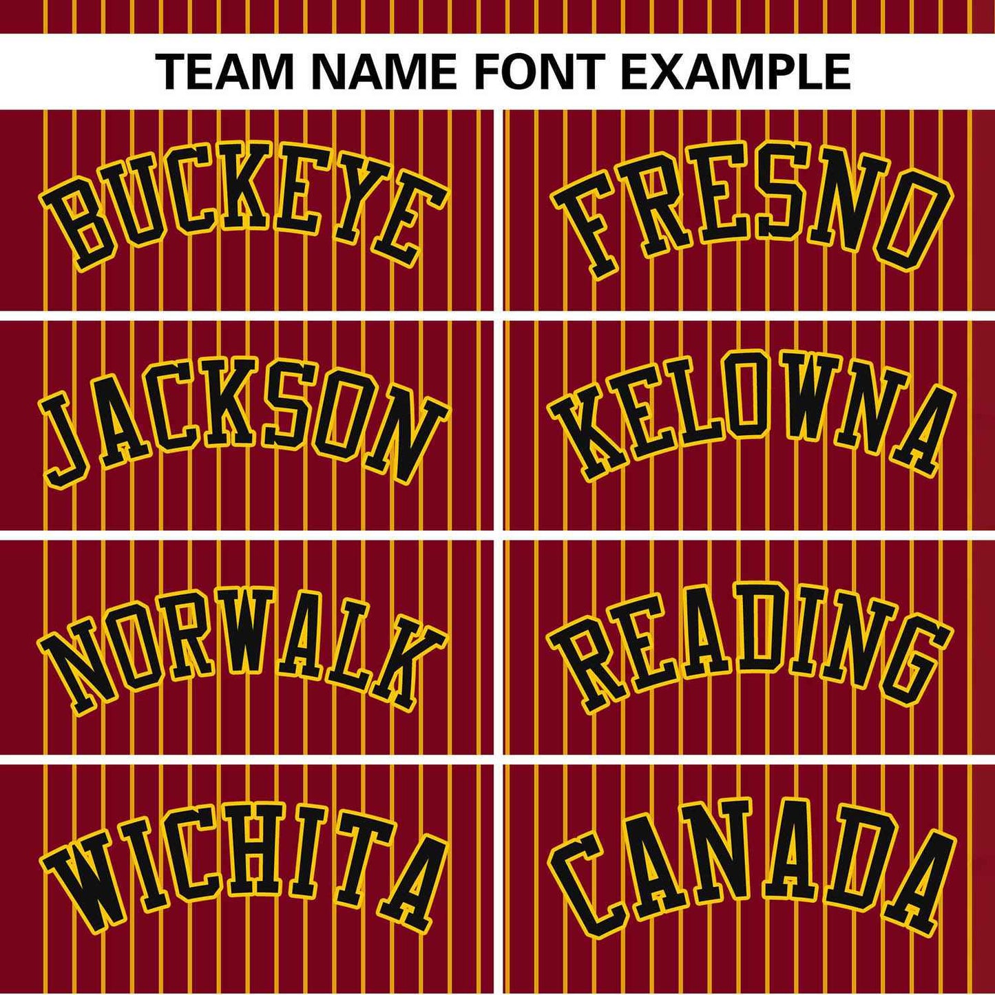 Custom Crimson Gold Stripe Fashion Authentic Two-Button Baseball Jersey