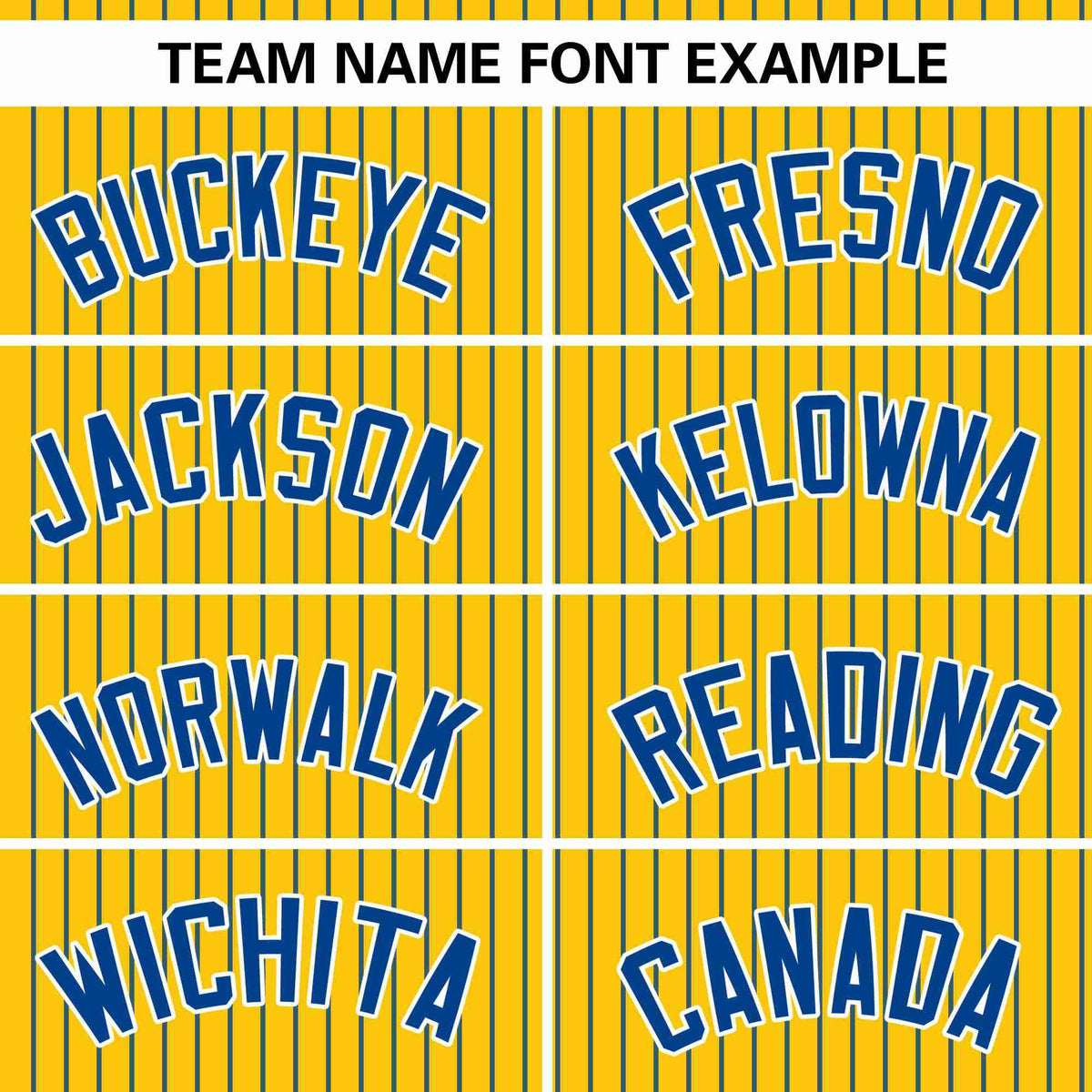 Custom Gold Royal Stripe Fashion Authentic Pullover Baseball Jersey