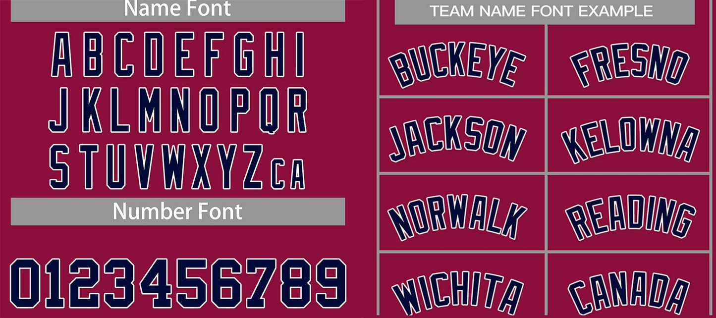 Custom Crimson Navy-White Classic Tops Casual Basketball Jersey
