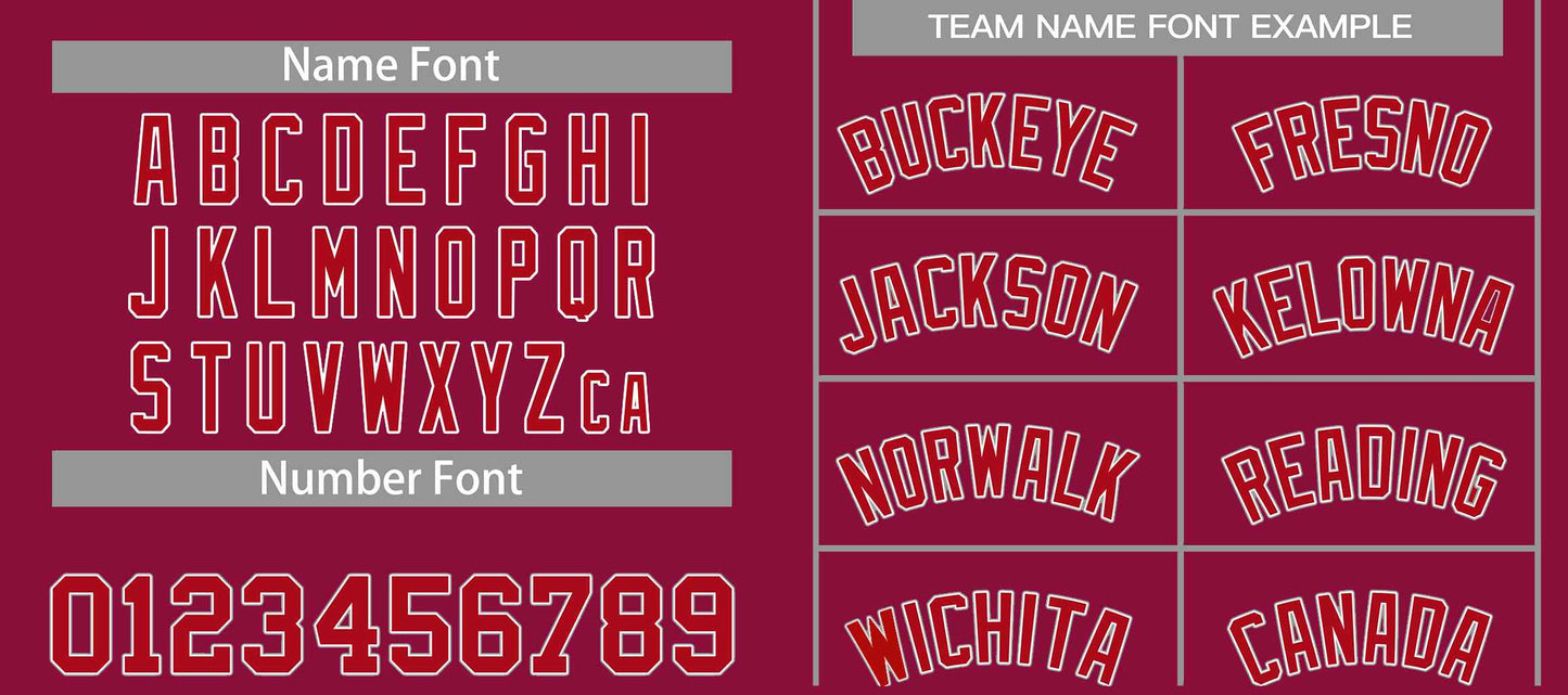 Custom Maroon Red-Gray Classic Sets Curved Basketball Jersey