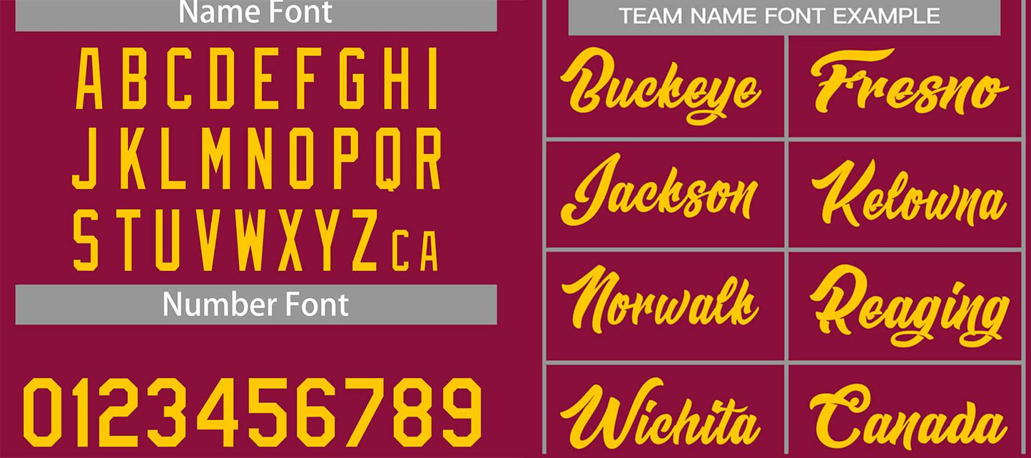 Custom Crimson Yellow Classic Tops Casual Basketball Jersey
