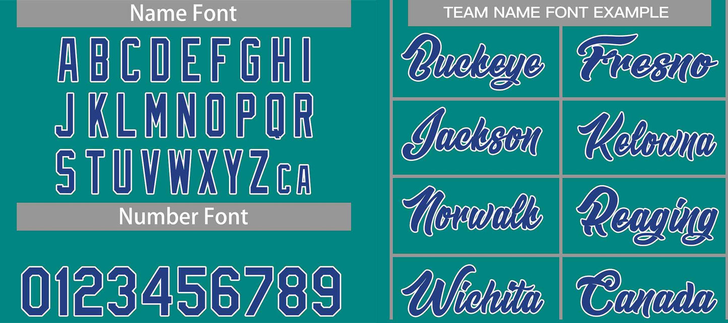 Custom Teal Royal-White Heal Sports Uniform Classic Sets Basketball Jersey