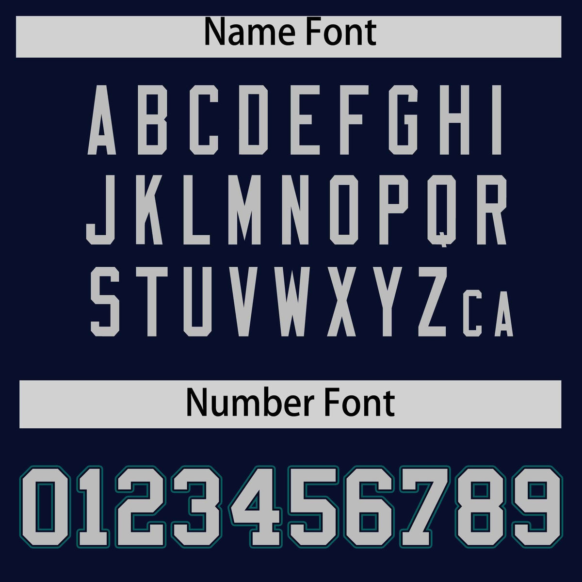 Custom Navy Aqua Color Block Varsity Full-Snap Letterman Hoodie Jacket