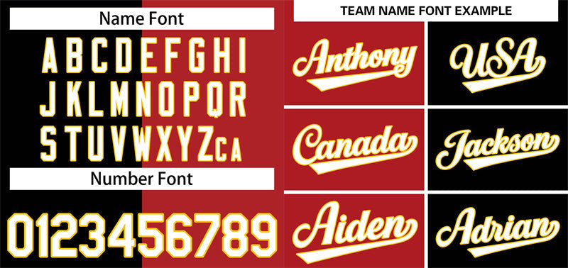 Baseball Jersey Font