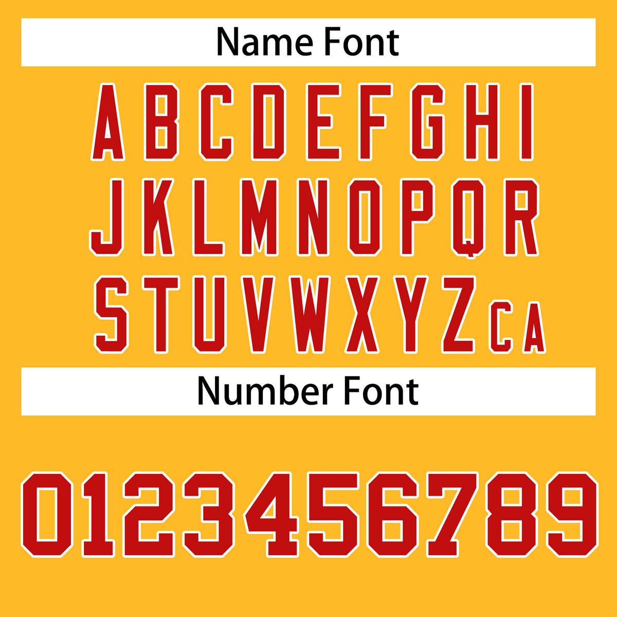 Custom Gold Red-White Classic Style Hockey Jersey