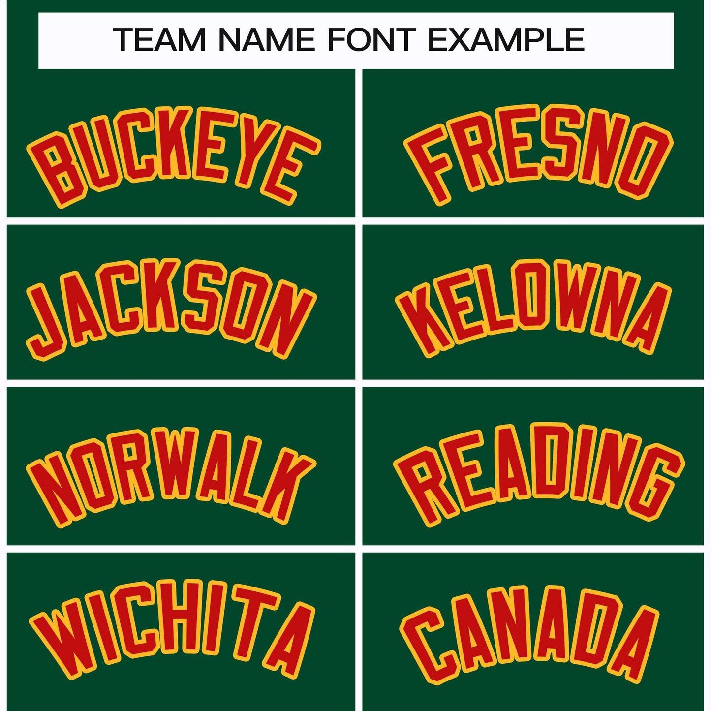 Custom Green Red-Gold Classic Style Hockey Jersey