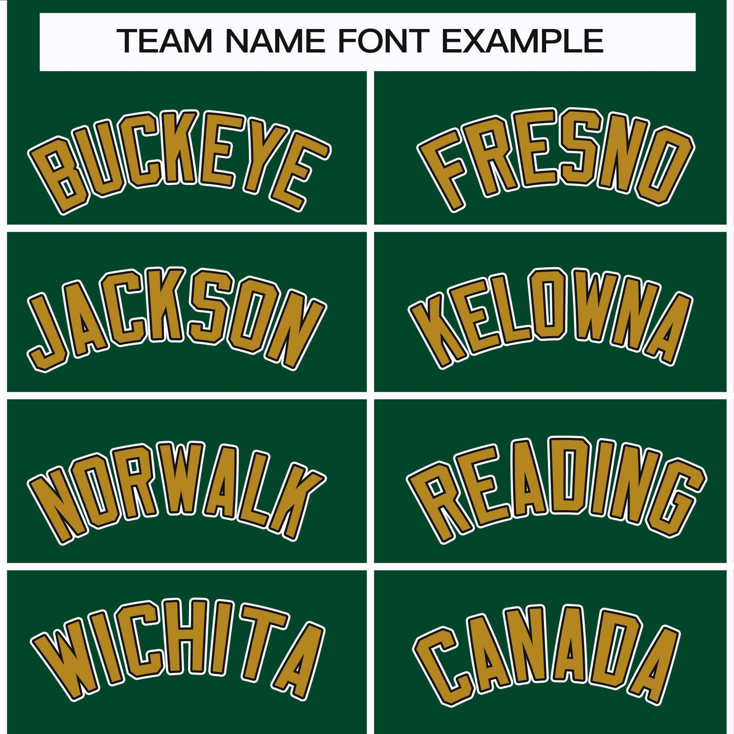 Custom Green Old Gold Black-White Classic Style Hockey Jersey