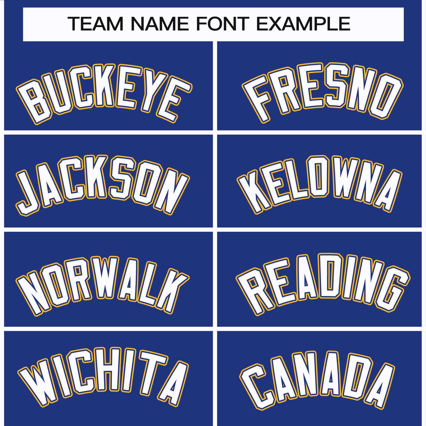 Custom Royal White Royal-Gold Classic Style Hockey Jersey