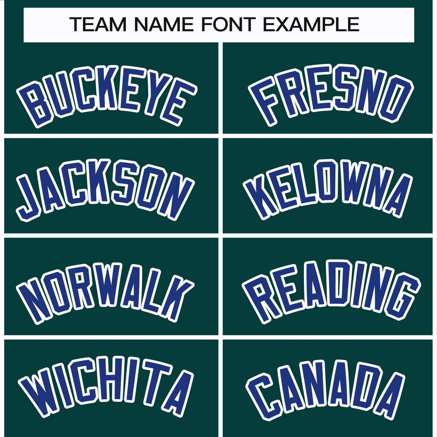 Custom Midnight Green Royal-White Classic Style Hockey Jersey