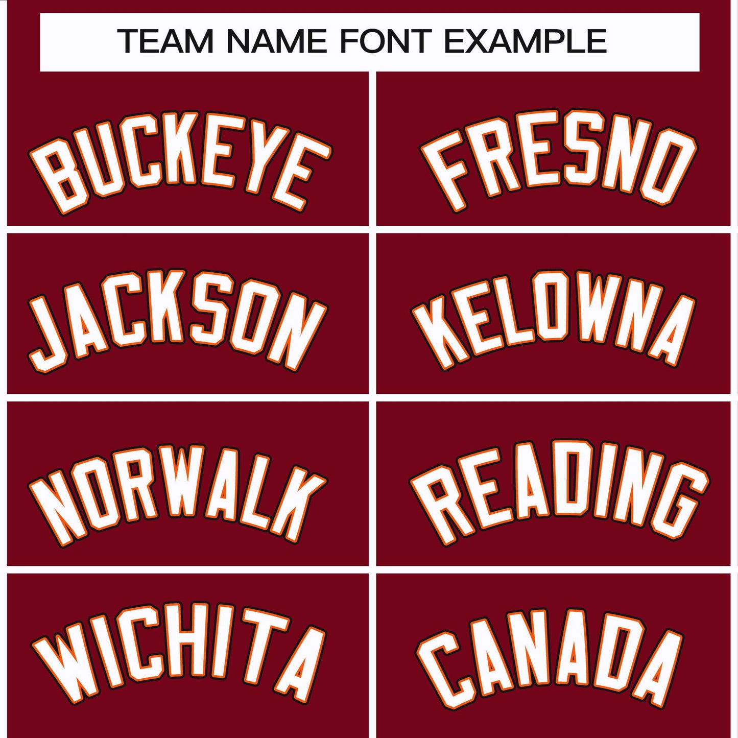 Custom Crimson White Orange-Black Classic Style Hockey Jersey