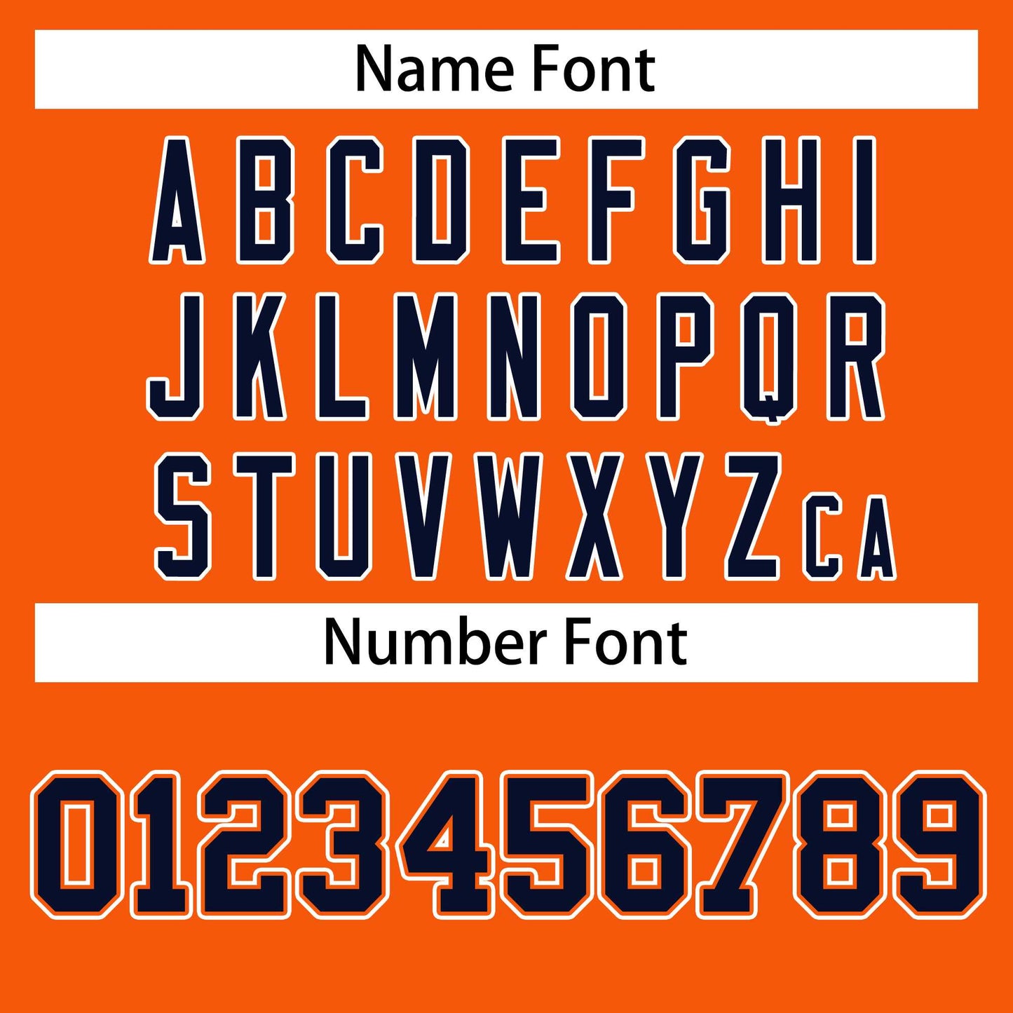 Custom Orange Navy Orange-White Classic Style Hockey Jersey