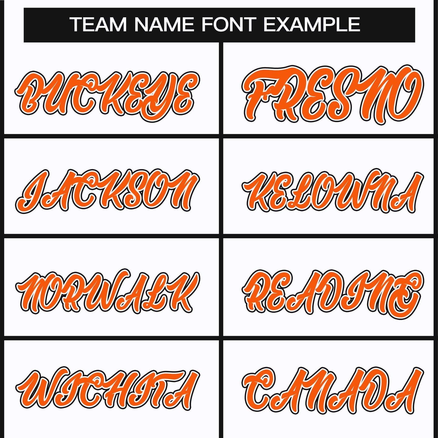 Custom White Orange White-Black Classic Style Hockey Jersey