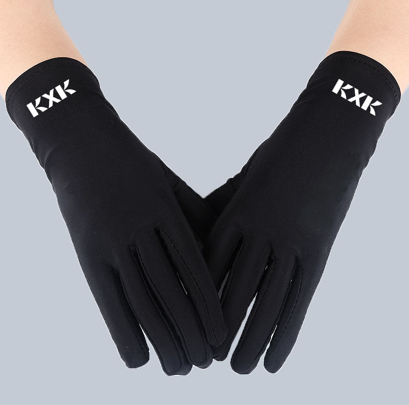 KXK Elastic Tight Dance Performance Etiquette Conductor Emcee Gloves