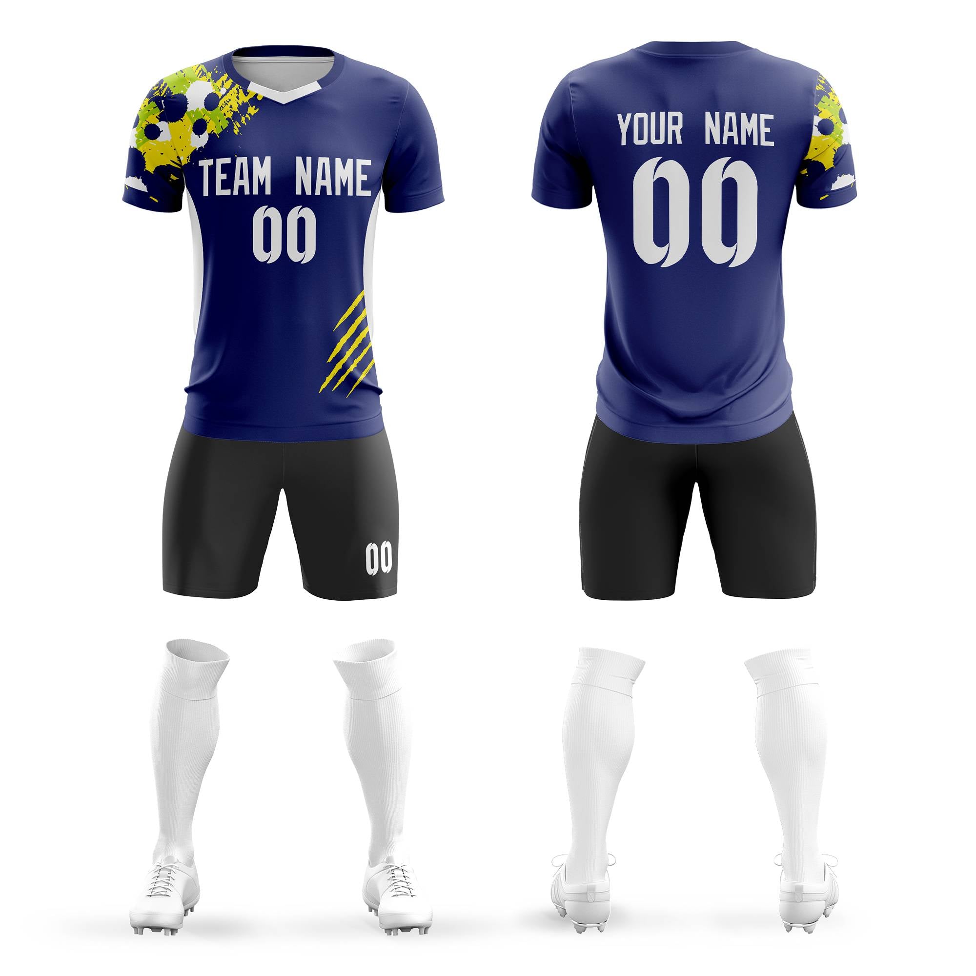 Soccer Navy Jersey