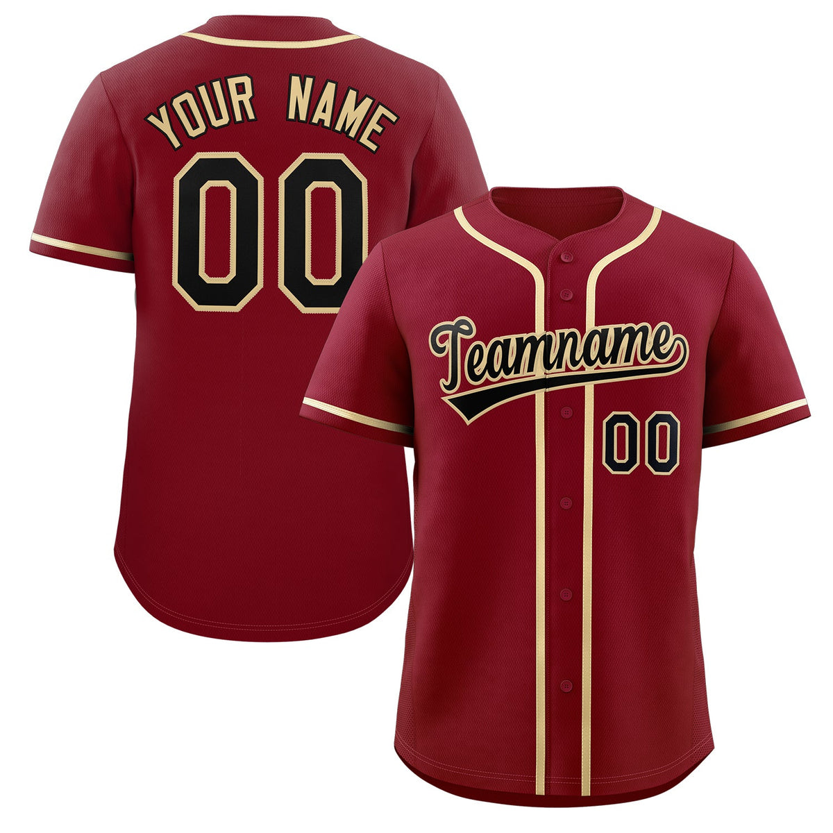 Baseball Crimson Jersey