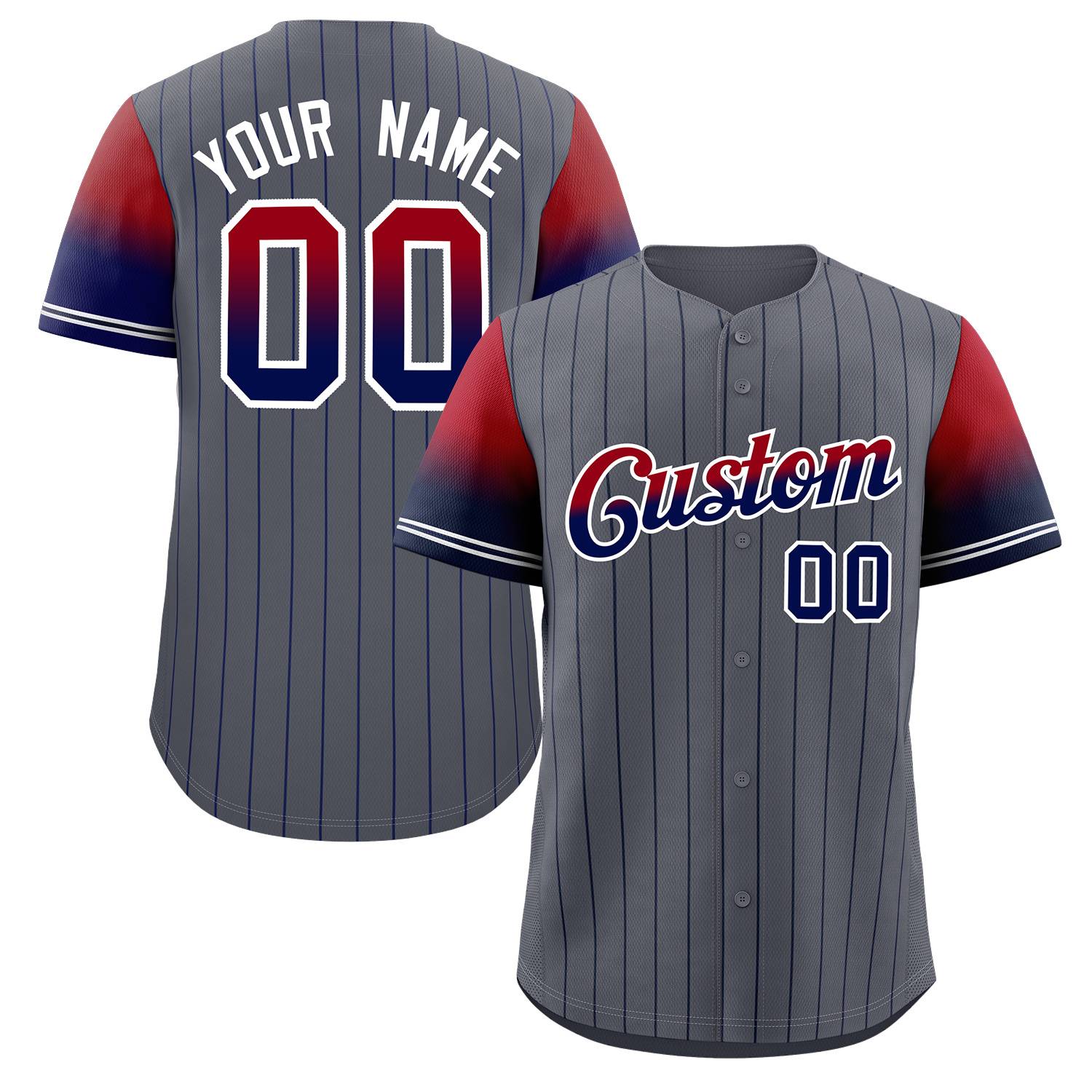 Baseball Dark Gray Jersey