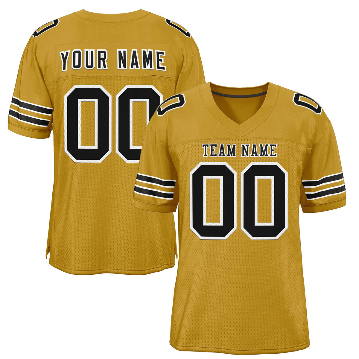 Football Old Gold Jersey
