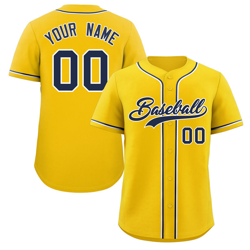 Baseball Gold Jersey