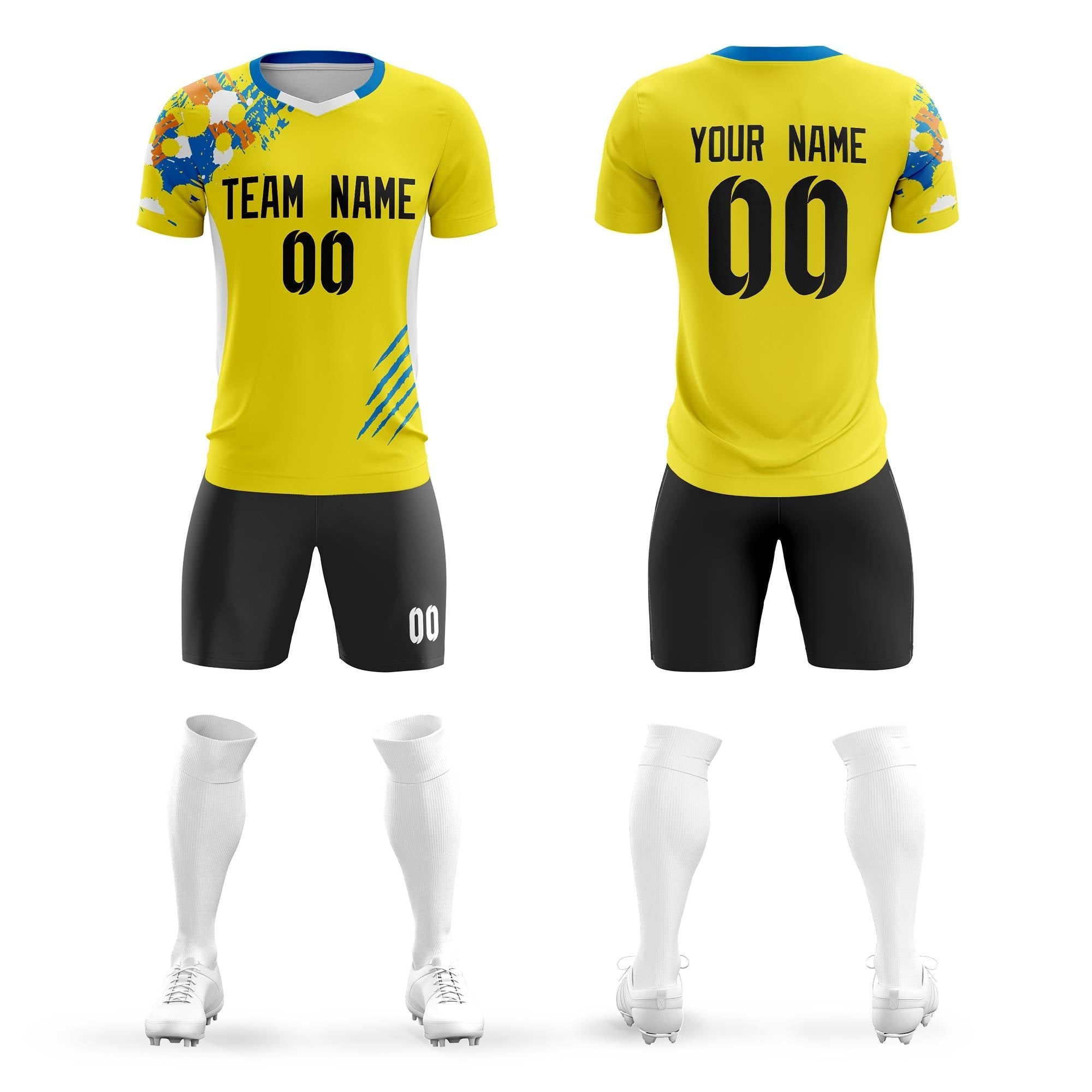 Soccer Yellow Jersey