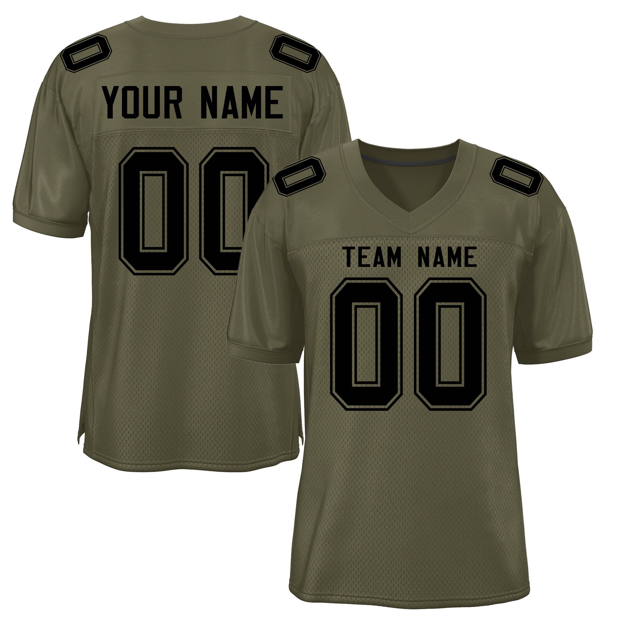 Football Olive Jersey