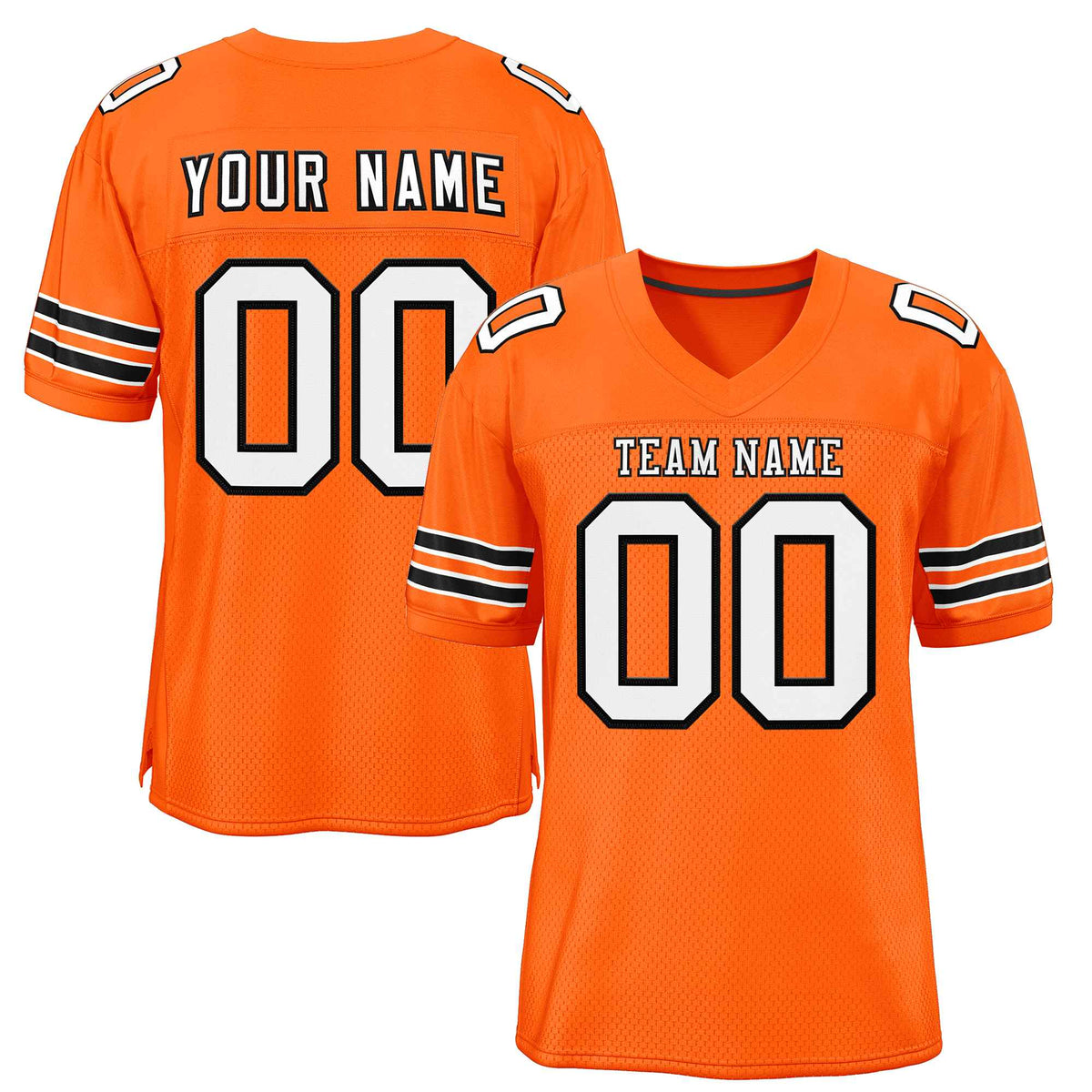 Football Orange Jersey