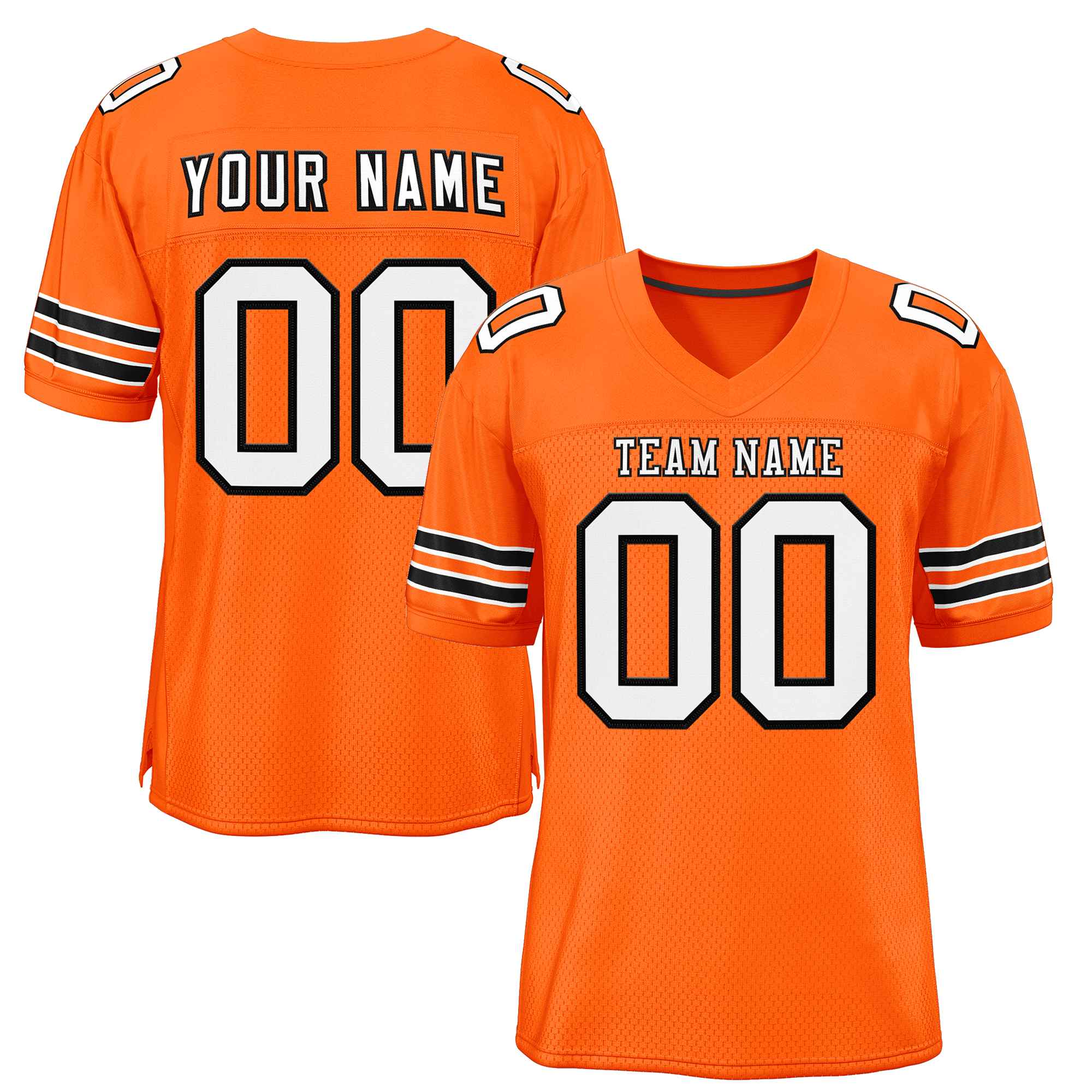 Football Orange Jersey