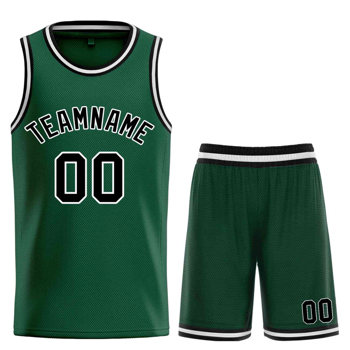 Hunter Green Basketball Jersey