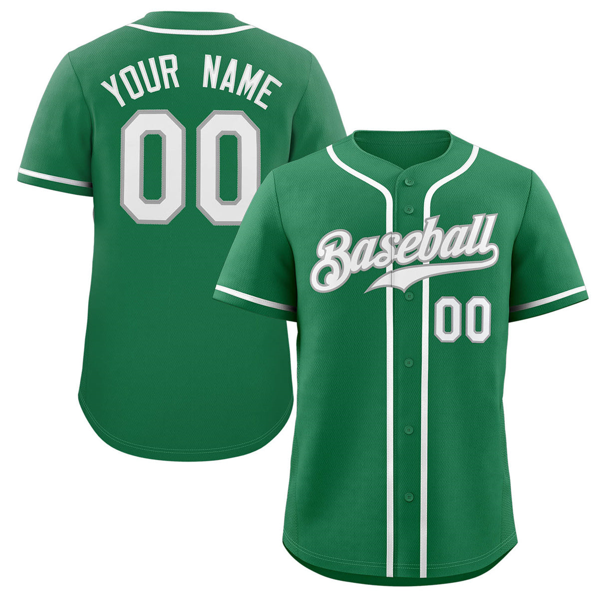 Baseball Kelly Green Jersey