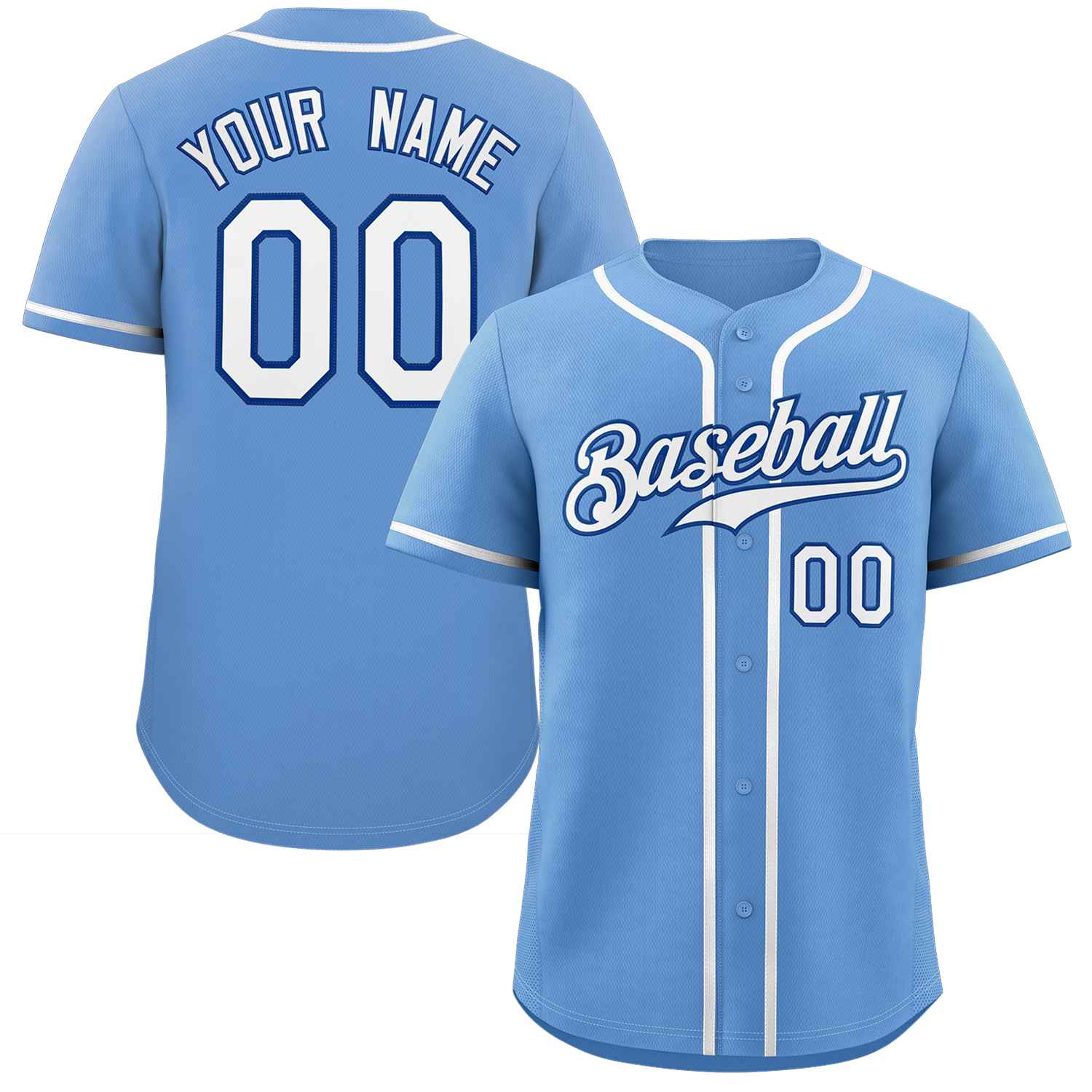 Baseball Light Blue Jersey