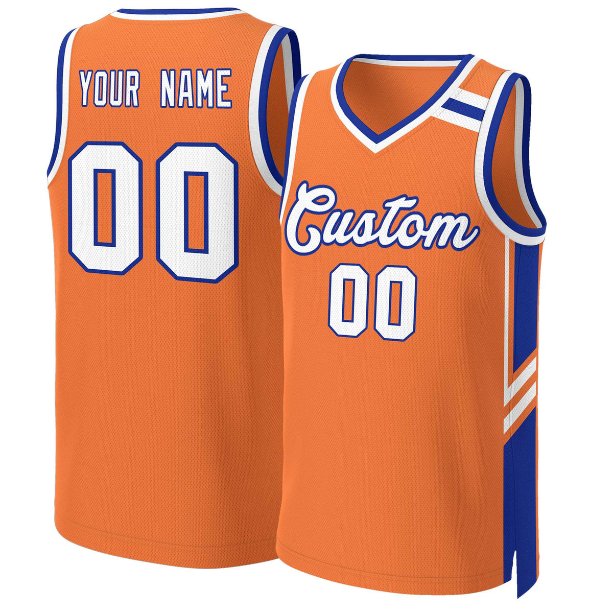 Orange Basketball Jersey