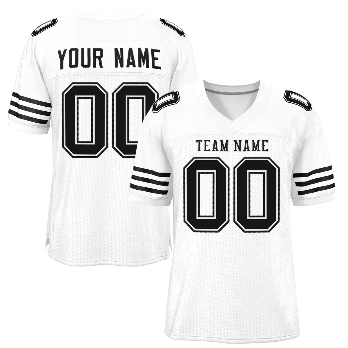 Football White Jersey