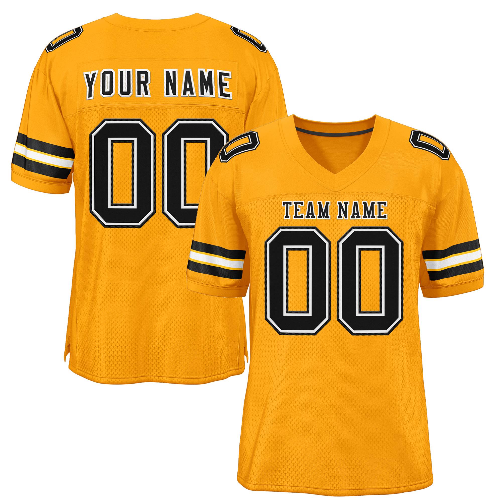 Football Yellow Jersey