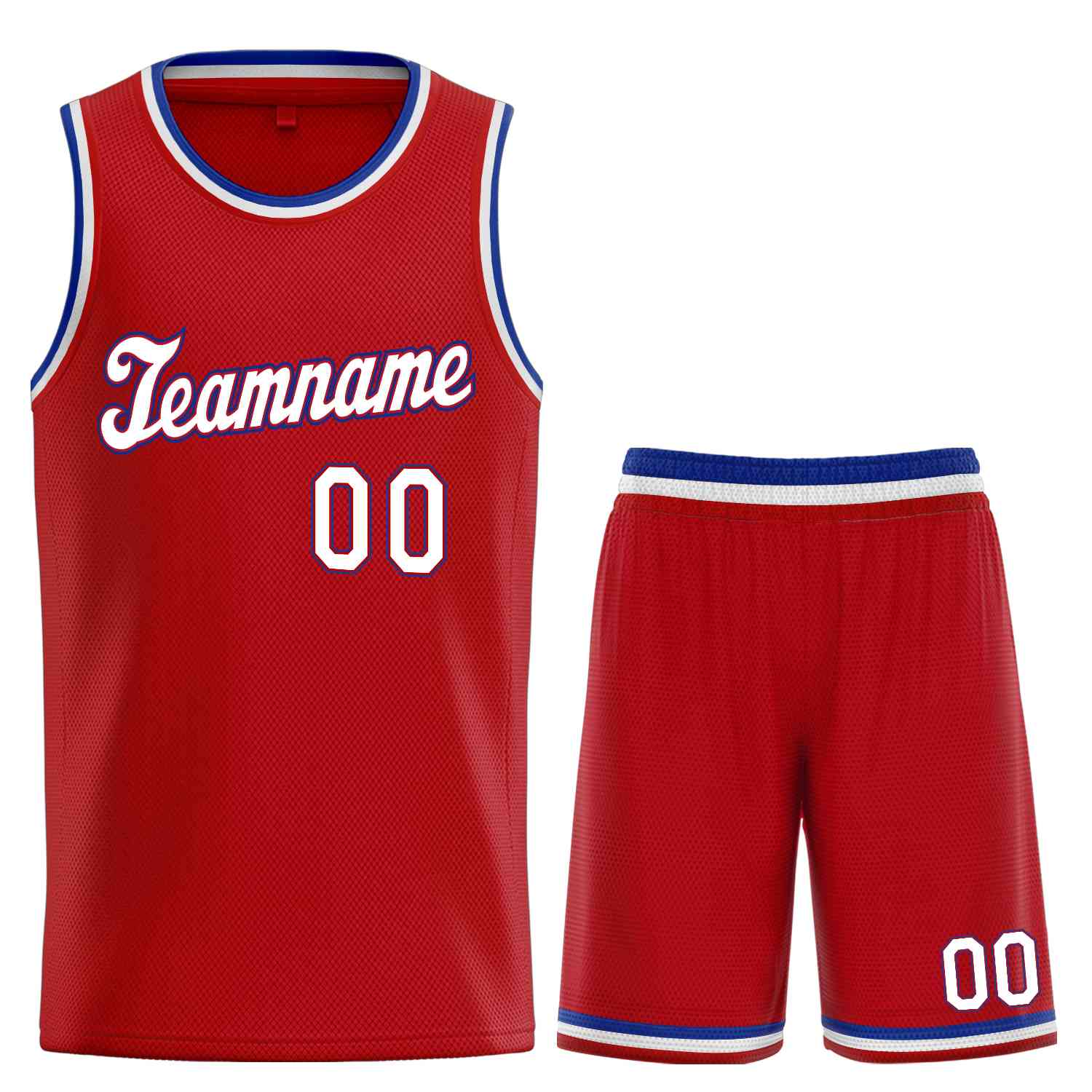 Red Basketball Jersey