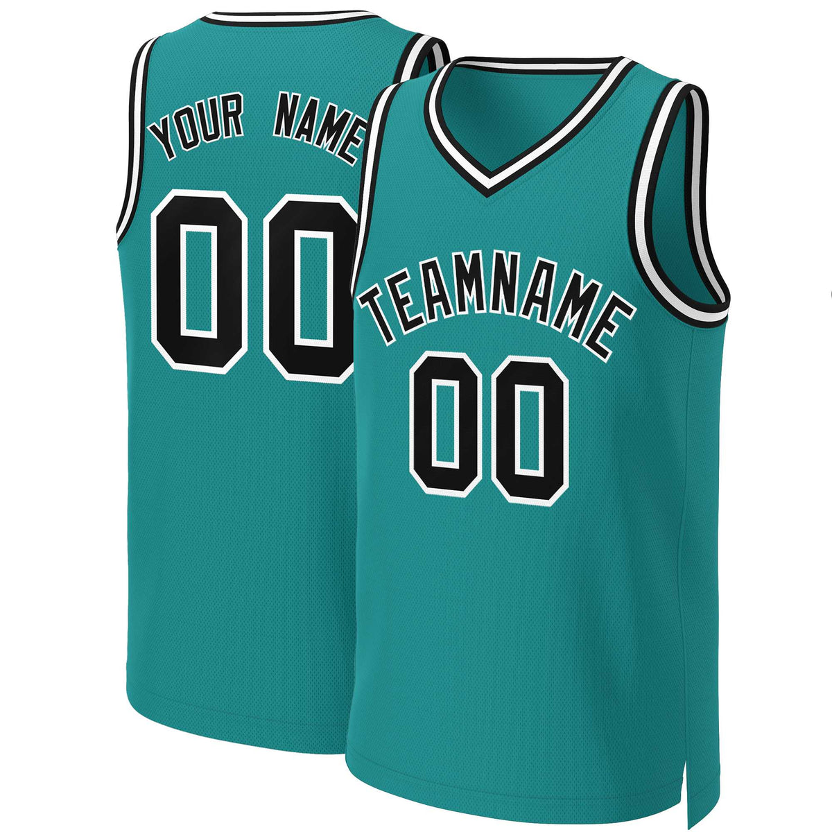 Teal Basketball Jersey