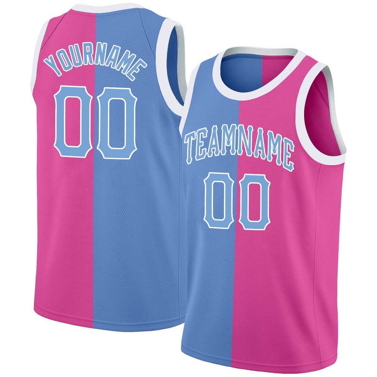Custom Split Basketball Jersey