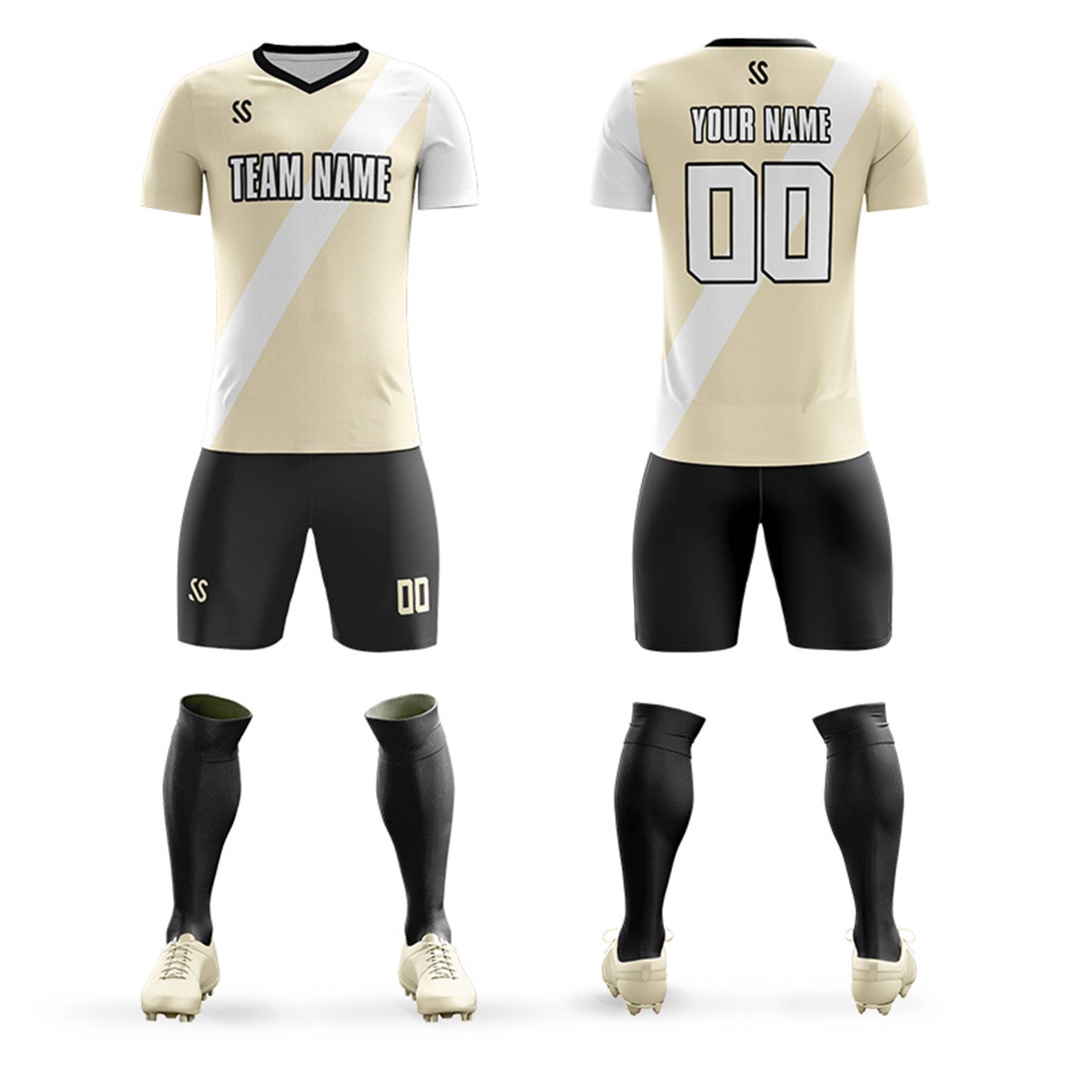 Soccer Cream Jersey