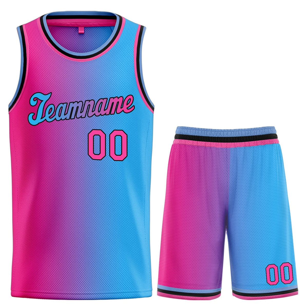 Gradient Basketball Jersey Sets